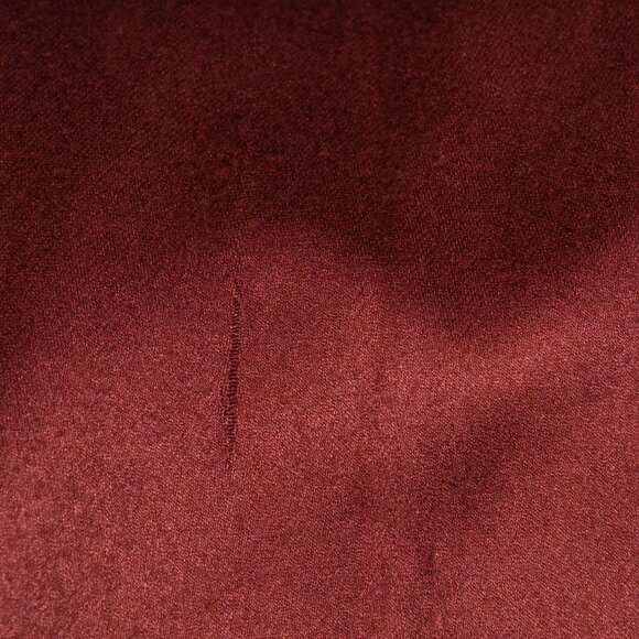 Vintage - Russett Orange - Never 2 Late - Pashmina - Leather Fringe - Shawl. - Picture 6 of 7